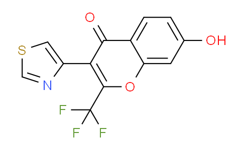 MC755407 | 57390-76-8 | 7-Hydroxy-3-(thiazol-4-yl)-2-(trifluoromethyl)-4H-chromen-4-one