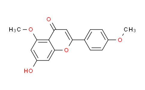 CAS No. 13698-23-2, 7-Hydroxy-5-methoxy-2-(4-methoxyphenyl)-4H-chromen-4-one
