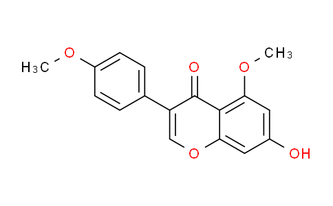 CAS No. 68939-22-0, 7-Hydroxy-5-methoxy-3-(4-methoxyphenyl)-4H-chromen-4-one