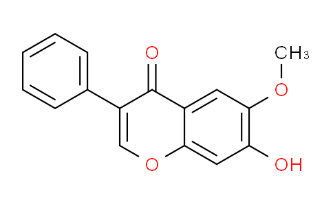 CAS No. 75187-55-2, 7-Hydroxy-6-methoxy-3-phenyl-4H-chromen-4-one