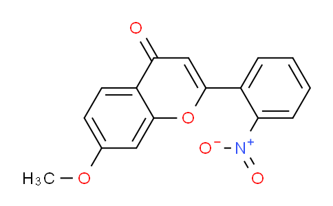 63487-11-6 | 7-Methoxy-2-(2-nitrophenyl)-4H-chromen-4-one