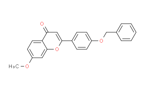 CAS No. 66715-17-1, 2-(4-(Benzyloxy)phenyl)-7-methoxy-4H-chromen-4-one