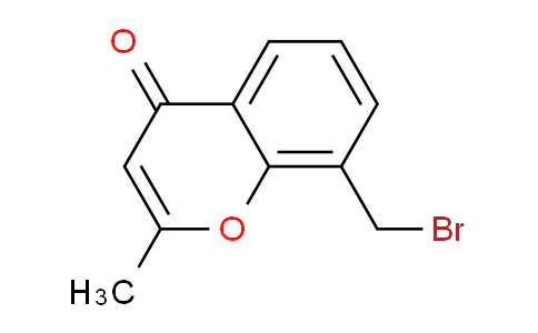 CAS No. 87165-87-5, 8-(Bromomethyl)-2-methyl-4H-chromen-4-one