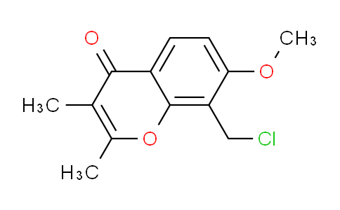 CAS No. 67428-57-3, 8-(Chloromethyl)-7-methoxy-2,3-dimethyl-4H-chromen-4-one