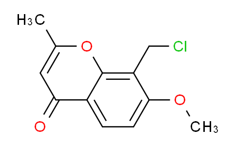 CAS No. 91398-64-0, 8-(Chloromethyl)-7-methoxy-2-methyl-4H-chromen-4-one