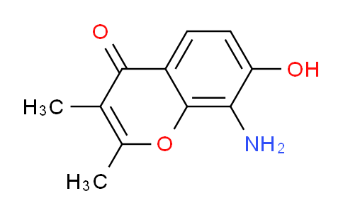 CAS No. 88973-13-1, 8-Amino-7-hydroxy-2,3-dimethyl-4H-chromen-4-one
