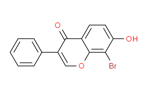 CAS No. 19816-31-0, 8-Bromo-7-hydroxy-3-phenyl-4H-chromen-4-one