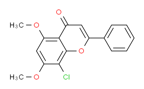 CAS No. 88503-27-9, 8-Chloro-5,7-dimethoxy-2-phenyl-4H-chromen-4-one