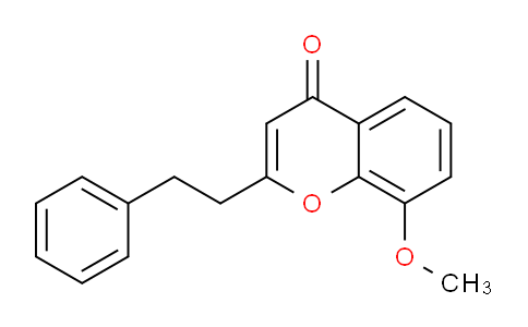 CAS No. 61828-56-6, 8-Methoxy-2-phenethyl-4H-chromen-4-one