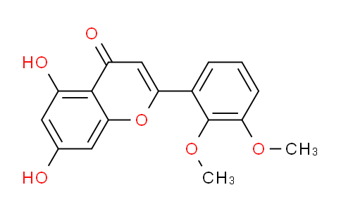 CAS No. 89971-01-7, 2-(2,3-Dimethoxyphenyl)-5,7-dihydroxy-4H-chromen-4-one