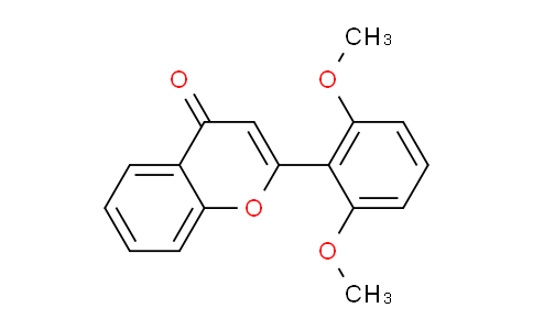 CAS No. 74670-11-4, 2-(2,6-Dimethoxyphenyl)-4H-chromen-4-one