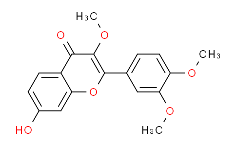 CAS No. 20979-41-3, 2-(3,4-Dimethoxyphenyl)-7-hydroxy-3-methoxy-4H-chromen-4-one