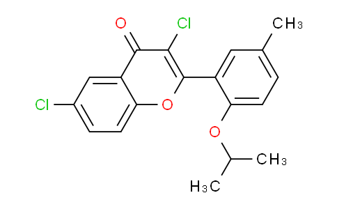 13179-06-1 | 3,6-Dichloro-2-(2-isopropoxy-5-methylphenyl)-4H-chromen-4-one