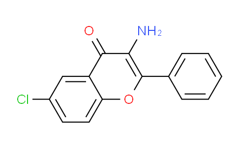 CAS No. 70460-43-4, 3-Amino-6-chloro-2-phenyl-4H-chromen-4-one