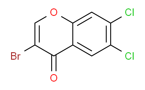 CAS No. 288399-48-4, 3-Bromo-6,7-dichloro-4H-chromen-4-one