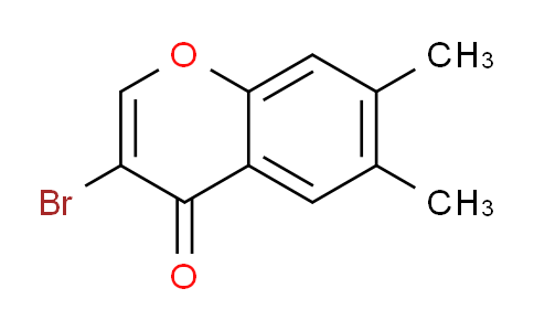 CAS No. 73220-36-7, 3-Bromo-6,7-dimethyl-4H-chromen-4-one
