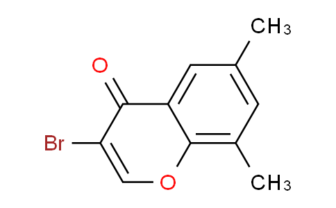 CAS No. 288399-49-5, 3-Bromo-6,8-dimethyl-4H-chromen-4-one