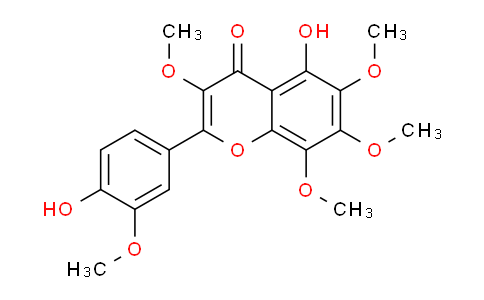 MC755525 | 50439-47-9 | 5-Hydroxy-2-(4-hydroxy-3-methoxyphenyl)-3,6,7,8-tetramethoxy-4H-chromen-4-one