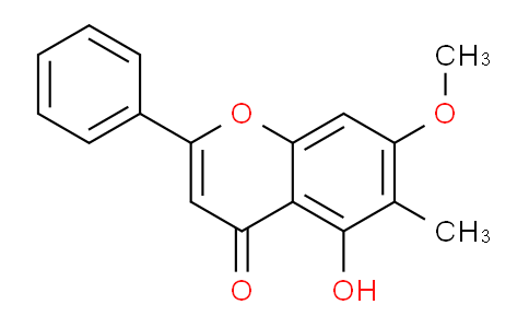 55969-57-8 | 5-Hydroxy-7-methoxy-6-methyl-2-phenyl-4H-chromen-4-one