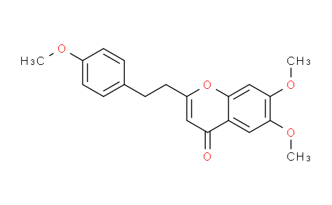 CAS No. 117596-92-6, 6,7-Dimethoxy-2-(4-methoxyphenethyl)-4H-chromen-4-one