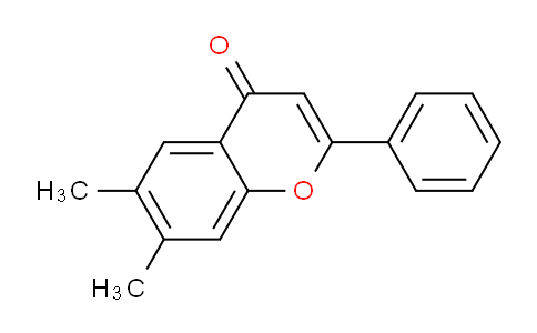 CAS No. 288400-99-7, 6,7-Dimethyl-2-phenyl-4H-chromen-4-one