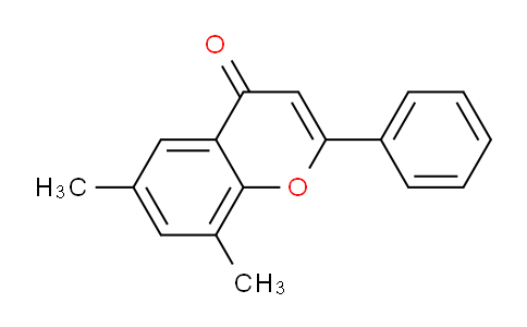CAS No. 104213-91-4, 6,8-Dimethyl-2-phenyl-4H-chromen-4-one