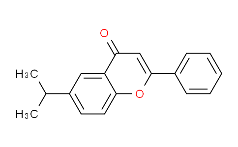 CAS No. 288401-05-8, 6-Isopropyl-2-phenyl-4H-chromen-4-one