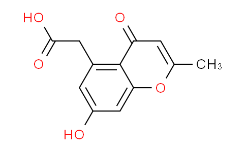 CAS No. 94356-34-0, 2-(7-Hydroxy-2-methyl-4-oxo-4H-chromen-5-yl)acetic acid