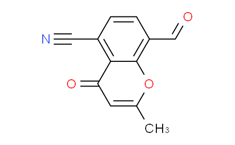 CAS No. 921609-29-2, 8-Formyl-2-methyl-4-oxo-4H-chromene-5-carbonitrile