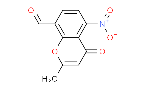 CAS No. 921609-25-8, 2-Methyl-5-nitro-4-oxo-4H-chromene-8-carbaldehyde
