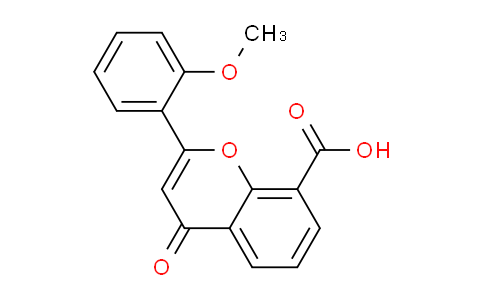 DY755572 | 90101-89-6 | 2-(2-Methoxyphenyl)-4-oxo-4H-chromene-8-carboxylic acid