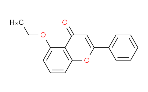 CAS No. 162787-72-6, 5-Ethoxy-2-phenyl-4H-chromen-4-one