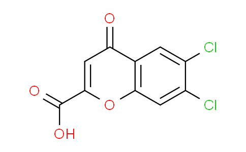 CAS No. 288399-54-2, 6,7-Dichloro-4-oxo-4H-chromene-2-carboxylic acid