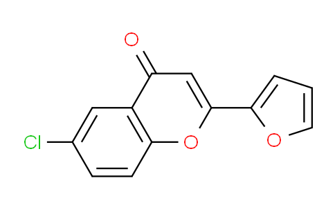 CAS No. 7209-73-6, 6-Chloro-2-(furan-2-yl)-4H-chromen-4-one