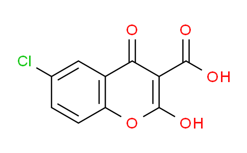 CAS No. 6087-63-4, 6-Chloro-2-hydroxy-4-oxo-4H-chromene-3-carboxylic acid