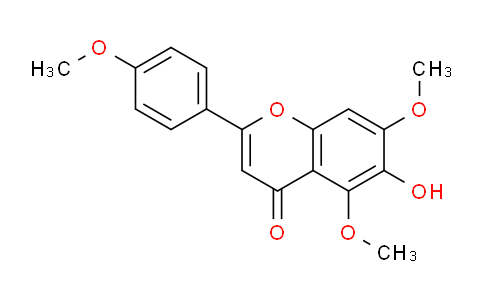 CAS No. 6938-19-8, 6-Hydroxy-5,7-dimethoxy-2-(4-methoxyphenyl)-4H-chromen-4-one
