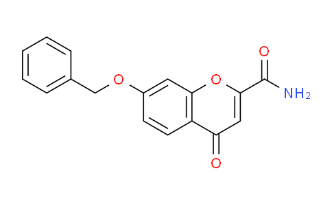 CAS No. 5464-71-1, 7-(Benzyloxy)-4-oxo-4H-chromene-2-carboxamide