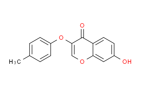 CAS No. 137987-96-3, 7-Hydroxy-3-(p-tolyloxy)-4H-chromen-4-one