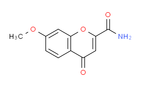 CAS No. 54641-86-0, 7-Methoxy-4-oxo-4H-chromene-2-carboxamide