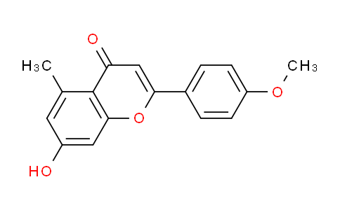 CAS No. 65332-00-5, 7-Hydroxy-2-(4-methoxyphenyl)-5-methyl-4H-chromen-4-one
