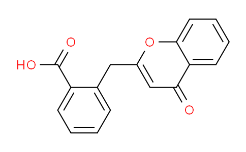 CAS No. 83384-45-6, 2-((4-Oxo-4H-chromen-2-yl)methyl)benzoic acid