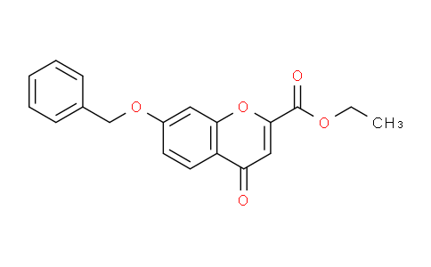 CAS No. 64090-81-9, Ethyl 7-(benzyloxy)-4-oxo-4H-chromene-2-carboxylate