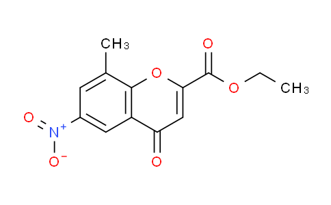 CAS No. 38322-76-8, Ethyl 8-methyl-6-nitro-4-oxo-4H-chromene-2-carboxylate