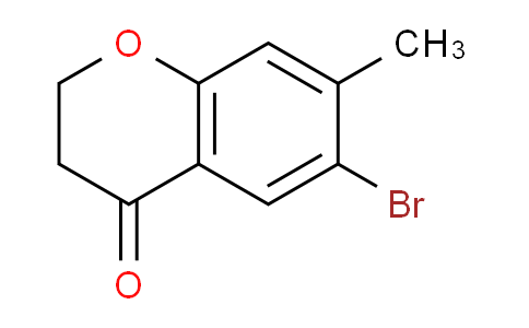 CAS No. 173381-62-9, 6-Bromo-7-methylchroman-4-one