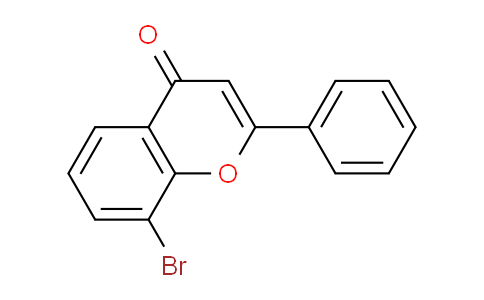 CAS No. 1218-52-6, 8-Bromo-2-phenyl-4H-chromen-4-one
