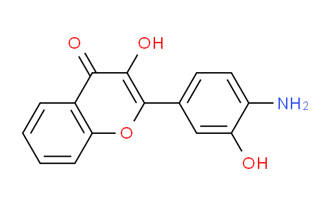 CAS No. 1422459-19-5, 2-(4-Amino-3-hydroxyphenyl)-3-hydroxy-4H-chromen-4-one