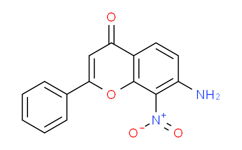 CAS No. 1548405-77-1, 7-Amino-8-nitro-2-phenyl-4H-chromen-4-one