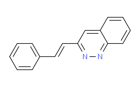 CAS No. 1393462-77-5, (E)-3-styrylcinnoline