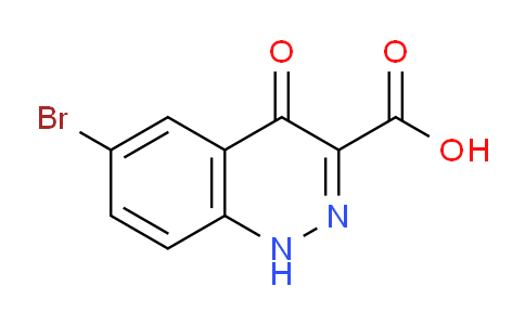 CAS No. 59208-82-1, 6-bromo-4-oxo-1,4-dihydrocinnoline-3-carboxylic acid