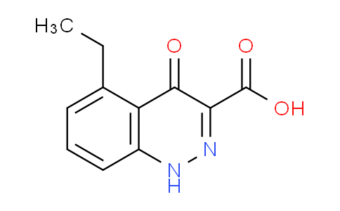 CAS No. 36991-42-1, 5-ethyl-4-oxo-1,4-dihydrocinnoline-3-carboxylic acid